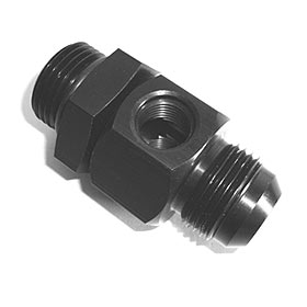 -12 AN x -12 ORB fitting with Return Ports